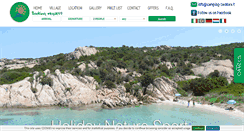 Desktop Screenshot of camping-tavolara.it
